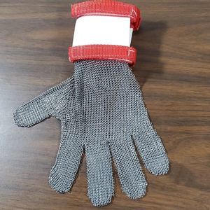 Chef Butcher Stainless Steel Cut Resistant Reusable‎ Heavy Duty Metal Mesh Glove